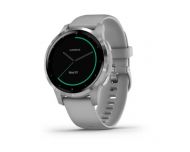 Garmin Vivoactive 4S Gris poudré avec boîtier argent