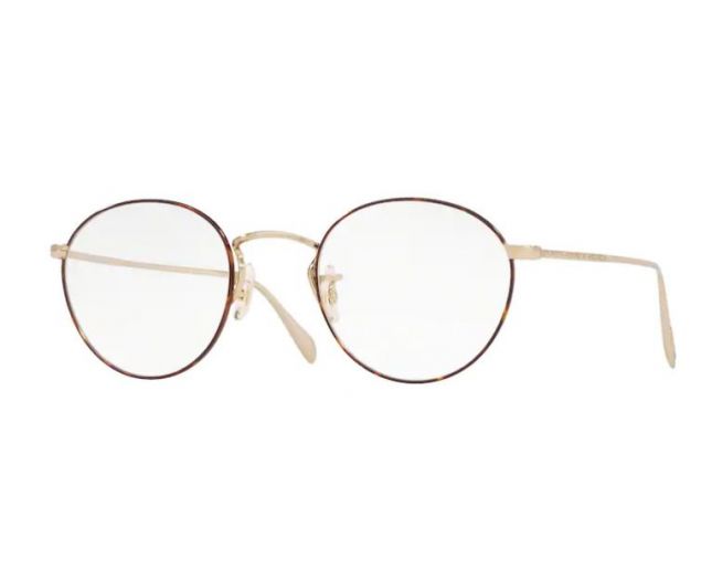 Oliver Peoples Coleridge Solft Gold Amber DTBK OV1186 5295 Eyeglasses IceOptic