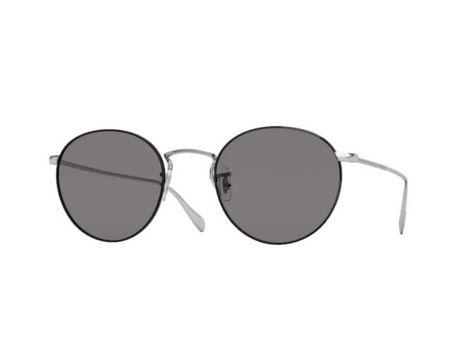 Oliver Peoples Colridge Sun Silver Black Carbon Grey