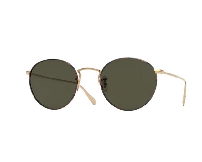 Oliver Peoples Colridge Sun Silver Black Carbon Grey