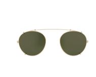 Oliver Peoples Coleridge Clip Soft Gold Green