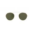 Oliver Peoples Coleridge Clip Soft Gold Green