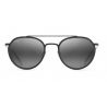 Maui Jim Bowline Black Gloss-Natural Grey