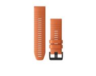 Garmin Bracelet Fénix QuickFit Ember Orange Silicone - 26mm