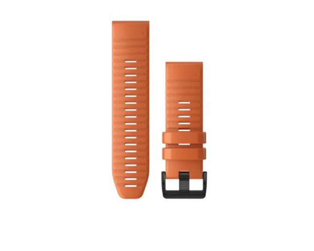 Garmin Bracelet Fénix QuickFit Ember Orange Silicone - 26mm