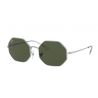 Ray-Ban Octagon RB1972 Silver Crystal Green