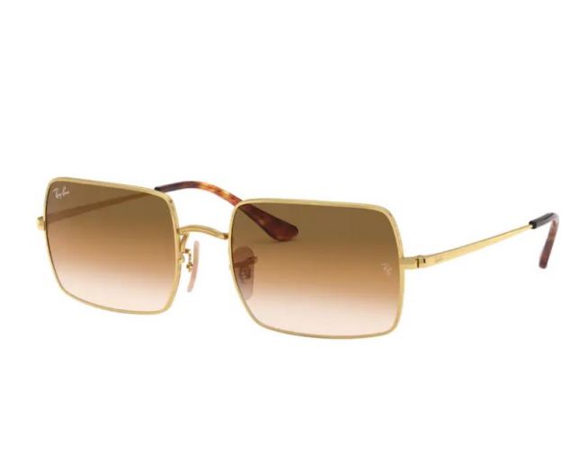 Ray-Ban Square RB1971 Gold Crystal Brown