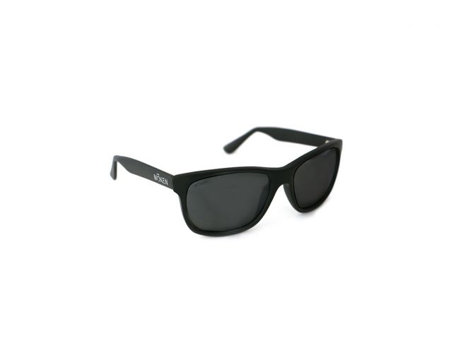 Moken Vision Edgar Matte Black Grey Polarized Lenses MKNC16 MBLK GRY Sunglasses IceOptic