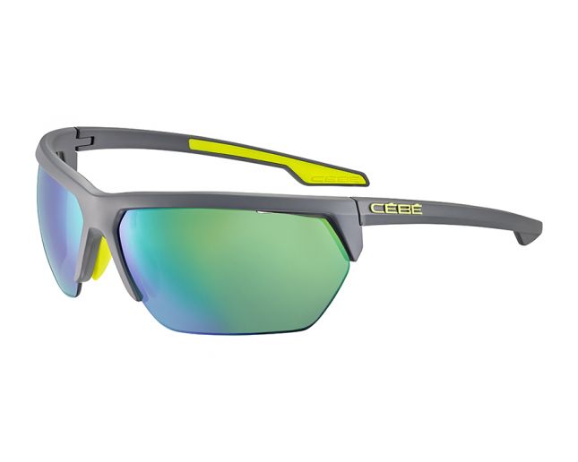 Cébé Cinetik 2.0 Matt Graphite Lime Zone Grey Cat.3 Green + Zone Yellow Cat.0 + Zone Clear Cat.0