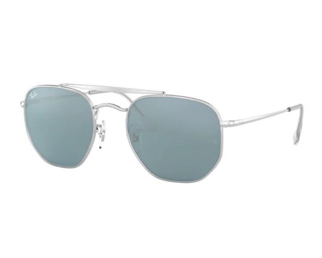Ray Ban The Marshal Silver Mirror RB3648 003 56 Lunettes de soleil IceOptic