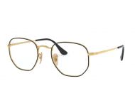 Ray-Ban RX6441  Top Black On Gold