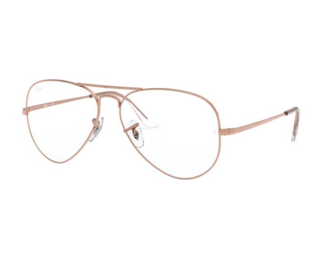 Ray-Ban RX6489 Shiny Rose Gold