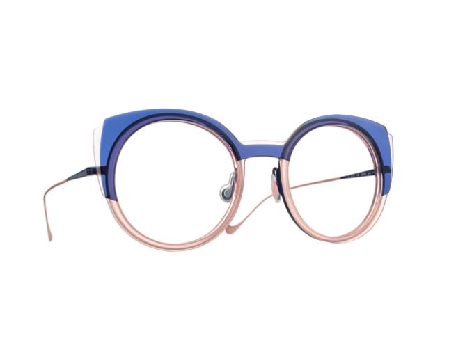 Caroline Abram Dear Bleu Rose Pale DEAR 664 Eyeglasses IceOptic