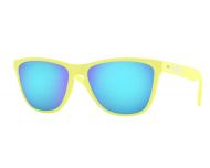 Oakley Frogskins 35th Anniversary Collection Primary Matte Neon Yellow Prizm Sapphire