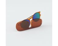 Nooz Optics Cruz Essential Bronze Blue Mirror Lenses Polarized