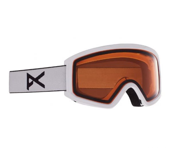 Anon Masque Tracker 2.0 White lens Amber