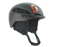 Scott Casque Couloir Freeride Helmet Sombre Green/Pumpkin Orange