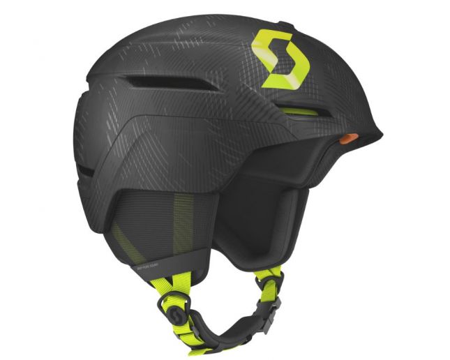 Scott Casque de Ski Symbol 2 MIPS Plus D Helmet Dark Grey/Ultralime Yellow