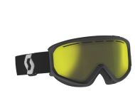 Scott Masque de Ski Fact Chrome Black/White Enhancer Yellow Chrome