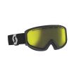 Scott Masque de Ski Fact Chrome Black/White Enhancer Yellow Chrome