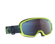 Scott Masque de Ski Muse Pro Ultralime Green/Storm Grey Enhancer Blue Chrome