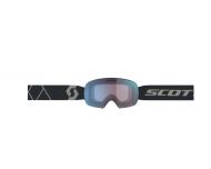 Scott Goggle LCG Evo Mountain Black 2 écrans Enhancer Blue Chrome & Illuminator Blue Chrome