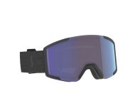Scott Shield Black Enhancer Blue Chrome + Extra Lens Illuminator Blue Chrome