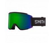 Smith Squad XL Black 2 écrans ChromaPop Sun Green Mirror & ChromaPop Storm Rose Flash