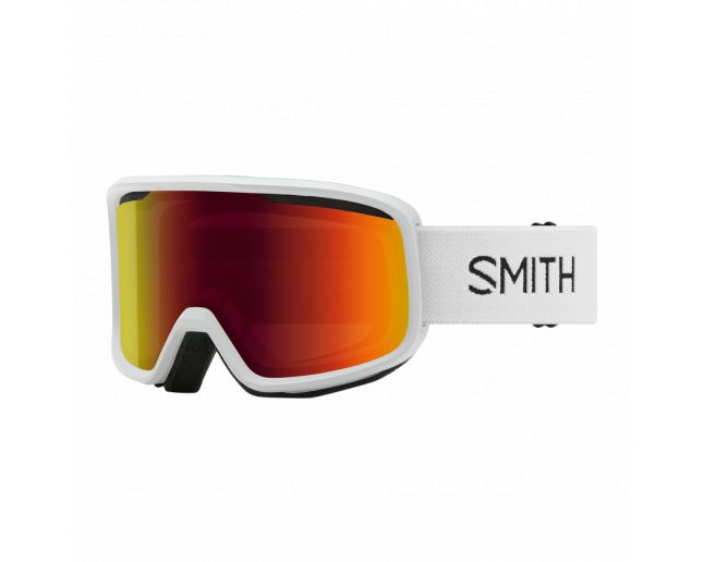 Smith Frontier White Red Sol-X Mirror