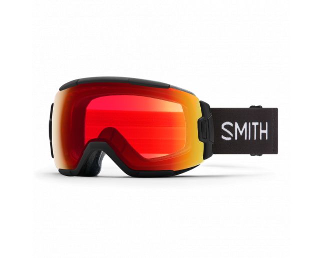 Details about   Smith Optics Vice Goggles Black Chromapop Everyday Red Mirror 