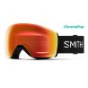 Smith Skyline XL Black ChromaPop Everyday Red Mirror 