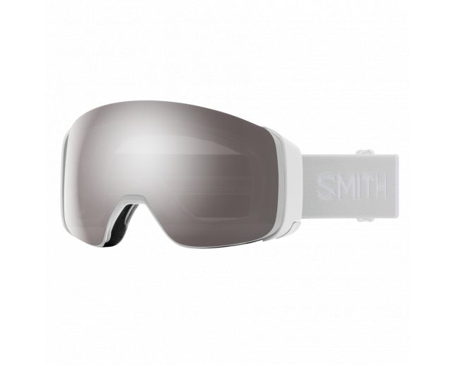 Smith I/O 4D MAG White Vapor 2 écrans ChromaPop Sun Platinium Mirror & ChromaPop Storm Rose Flash