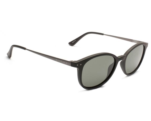 Mundaka Iris Matte Black Green Polarized