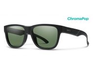 Smith Lowdown Slim 2 Matte Black ChromaPop Polarized Gray Green