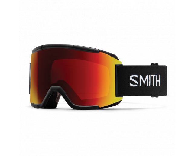 Smith Squad Black ChromaPop Photochromic Red Mirror