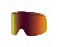 Smith Ecran de remplacement Masque de Ski Frontier Red Sol-X Mirror