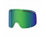 Smith Ecran de remplacement Masque de Ski Frontier Green Sol-X Mirror