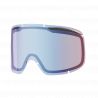 Smith Ecran de remplacement Masque de Ski Frontier Blue Sensor Mirror