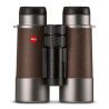 Leica Ultravid 8x42 HD-Plus noir Cuir de Veau couleur café et Corps couleur Titane