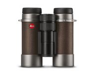 Leica Ultravid 8x32 HD-Plus noir Cuir de Veau couleur café et Corps couleur Titane