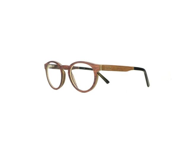 PSIR La Lyonnaise Lunettes En Bois Cafe Chocolat Cigare et Caramel