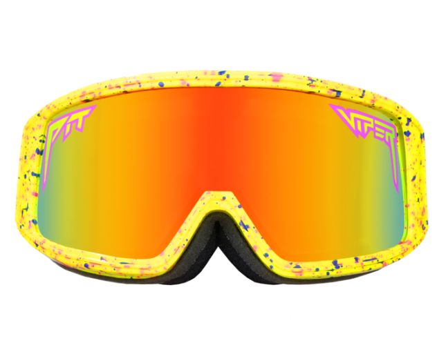 Pit Viper Goggles The 1993 Colorway with Revo Rainbow Mirror