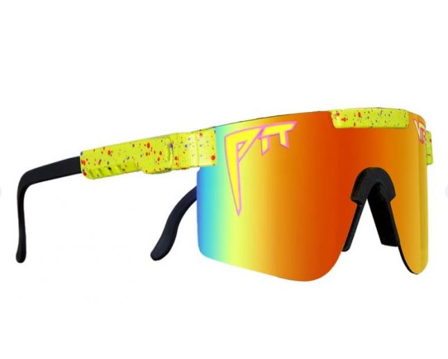 Pit Viper The Originals Polarized The 1993 Yellow with Purple and