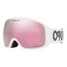 Oakley Flight Tracker XL Factory Pilot White-Prizm Snow HI Pink