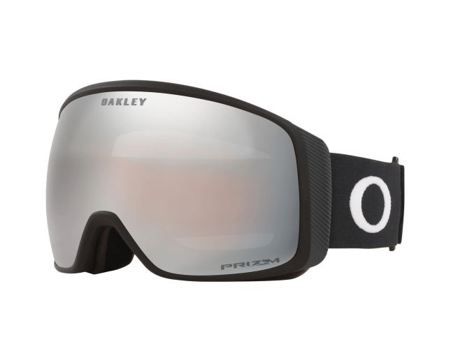 Oakley Flight Tracker XL Matte Black Prizm Snow Black OO7104 02 Ski Goggles IceOptic