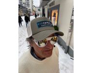 Casquette IceOptic Optique Chaussin Chamonix Mont-Blanc - Olive Patch