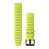 Garmin Bracelet Fénix QuickFit Silicone Amp Yellow Silicone - 22mm