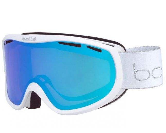 Bollé Sierra Shiny Black & Gold/Sunshine Small-Medium Ski Goggles 