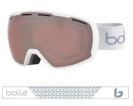 Bollé Masque de Ski Laika - White Monogram Matte - Vermillon Gun