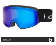 Bollé Masque de Ski Nevada SMALL Black Corp Matte - Phantom + Cat-1-3